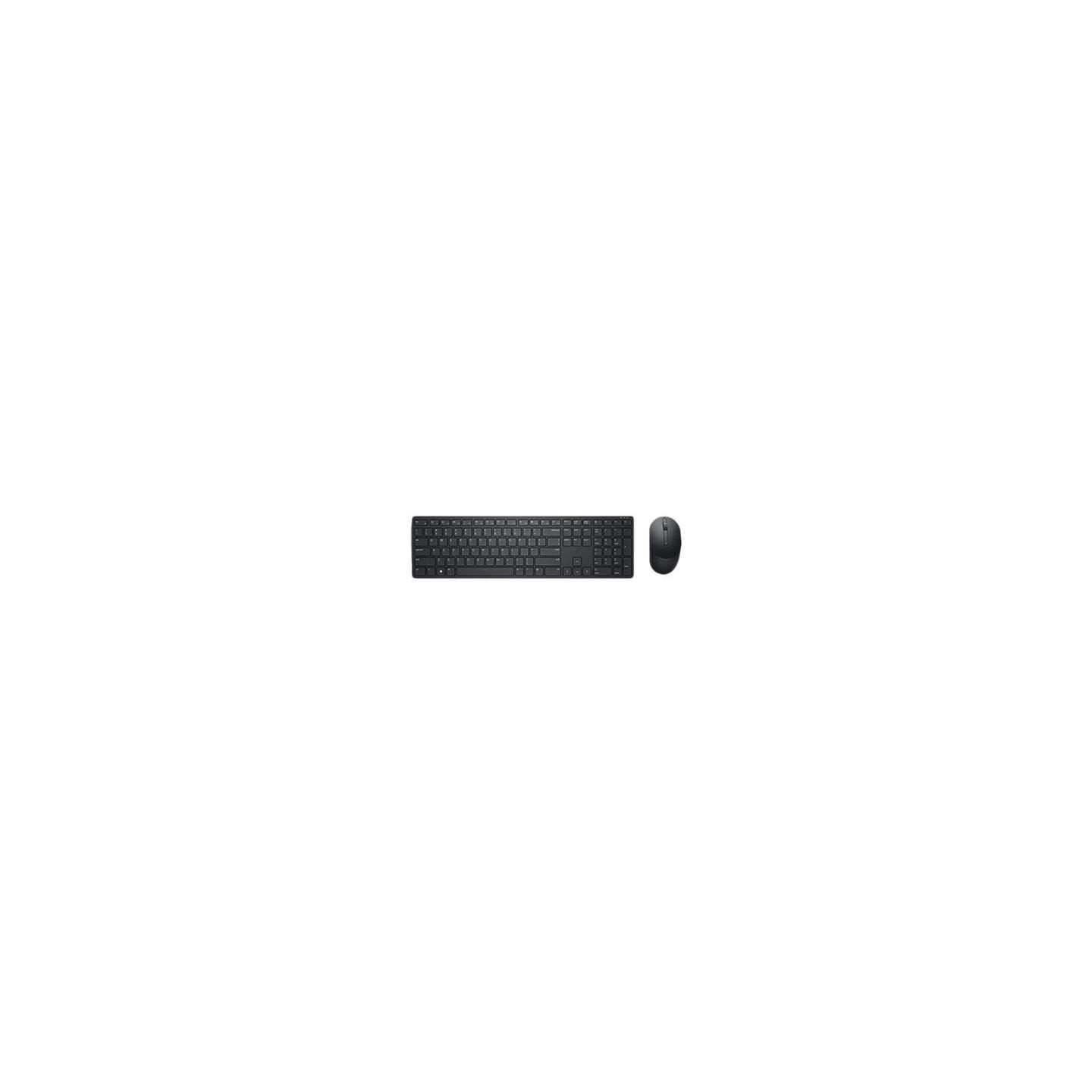 Dell Pro Wireless Keyboard and Mouse - KM5221W - US International (QWERTY) - Black (RTL BOX) / 580-AJRC