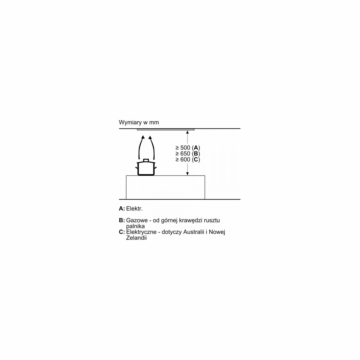 Bosch Hood DLN78PC60 Serie8 70cm