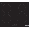 Bosch | Hob | PUE611BB5E | Induction | Number of burners/cooking zones 4 | Touch | Timer | Black
