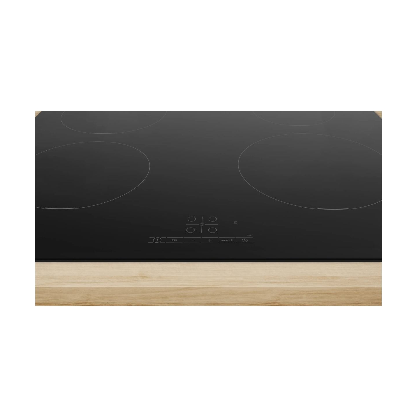 Bosch | Hob | PUE611BB5E | Induction | Number of burners/cooking zones 4 | Touch | Timer | Black