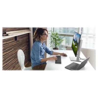 Dell Pro Wireless Keyboard and Mouse - KM5221W - US International (QWERTY) - Black (RTL BOX) / 580-AJRC