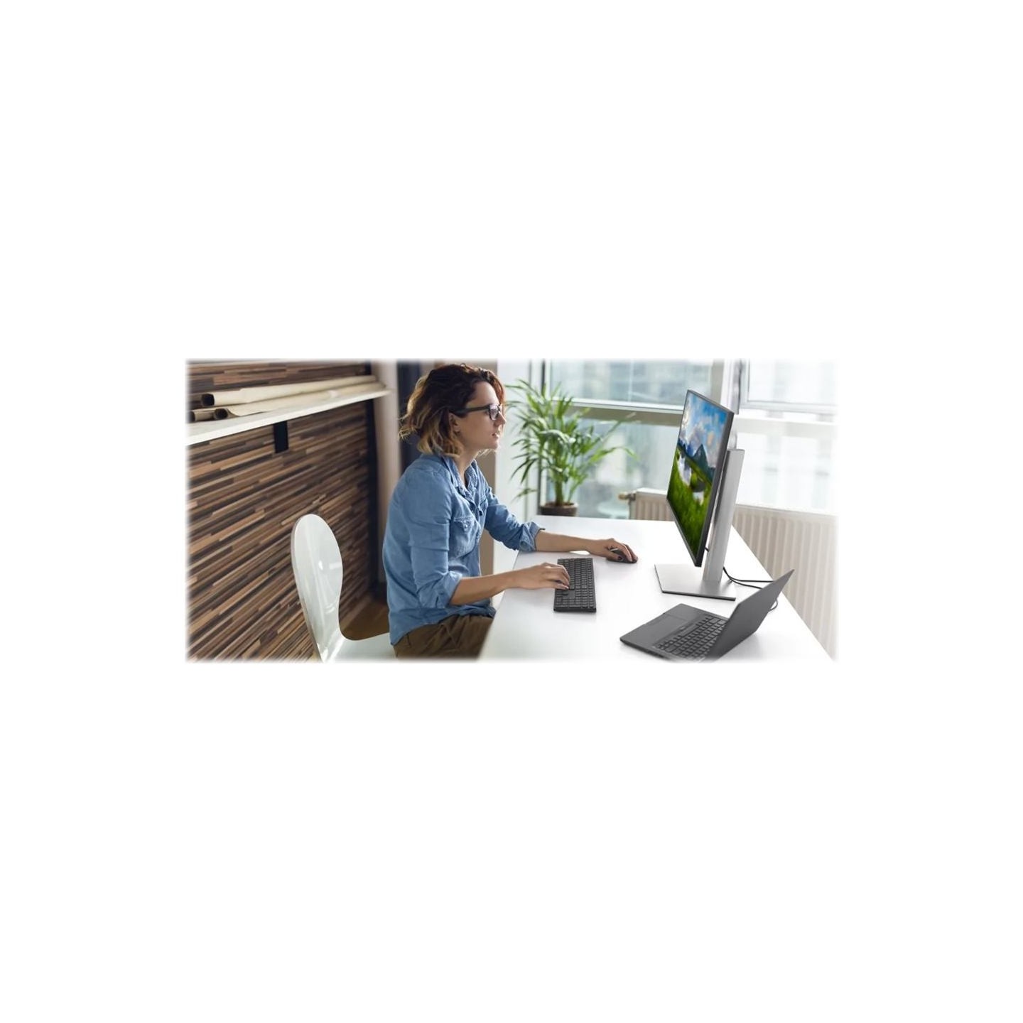 Dell Pro Wireless Keyboard and Mouse - KM5221W - US International (QWERTY) - Black (RTL BOX) / 580-AJRC