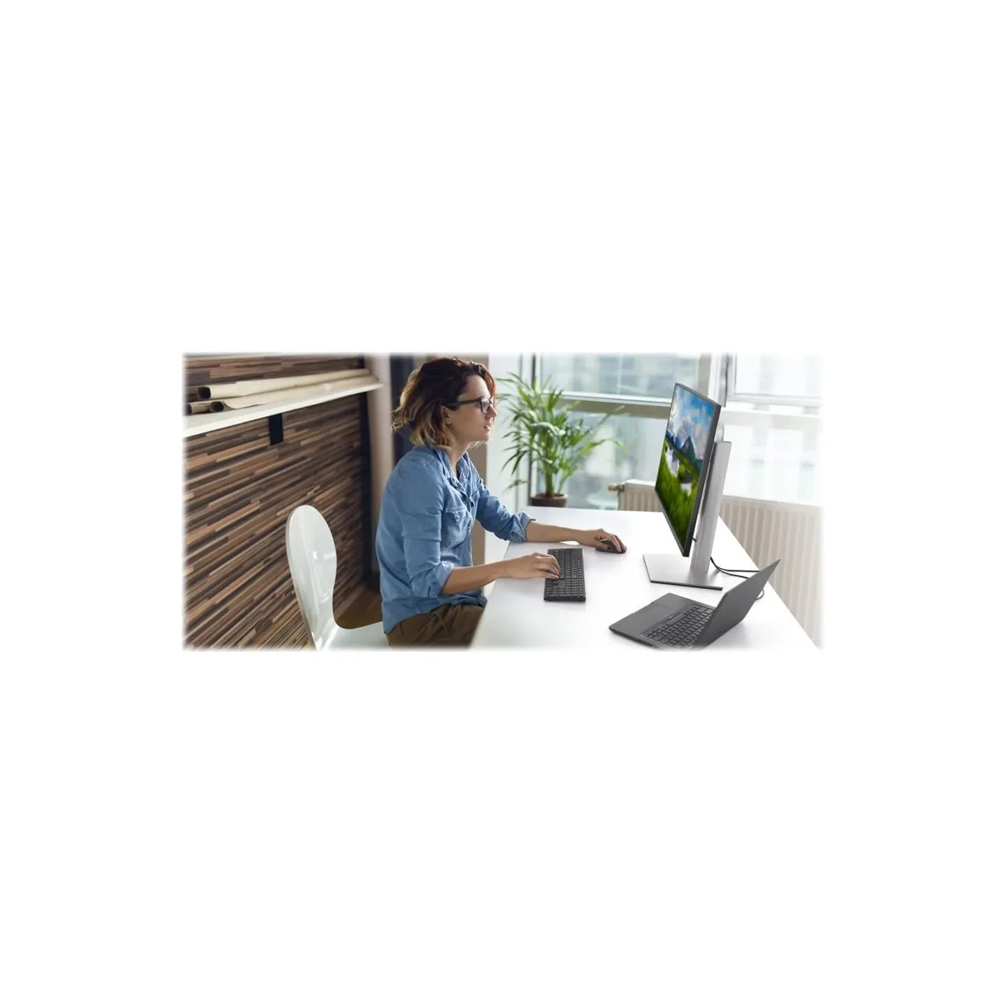 Dell Pro Wireless Keyboard and Mouse - KM5221W - US International (QWERTY) - Black (RTL BOX) / 580-AJRC
