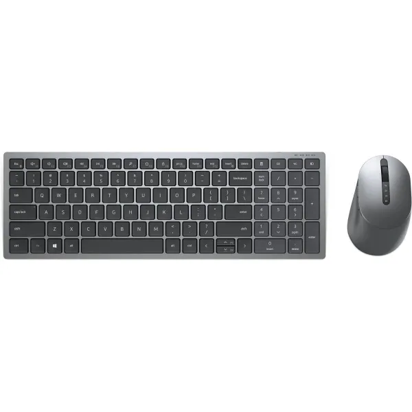 Dell Multi-Device Wireless Keyboard and Mouse - KM7120W - US International (QWERTY) / 580-AIWM