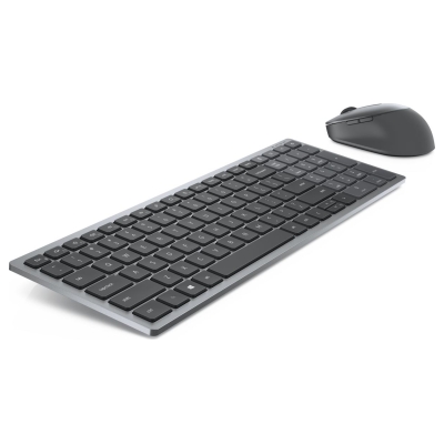Dell Multi-Device Wireless Keyboard and Mouse - KM7120W - US International (QWERTY) / 580-AIWM