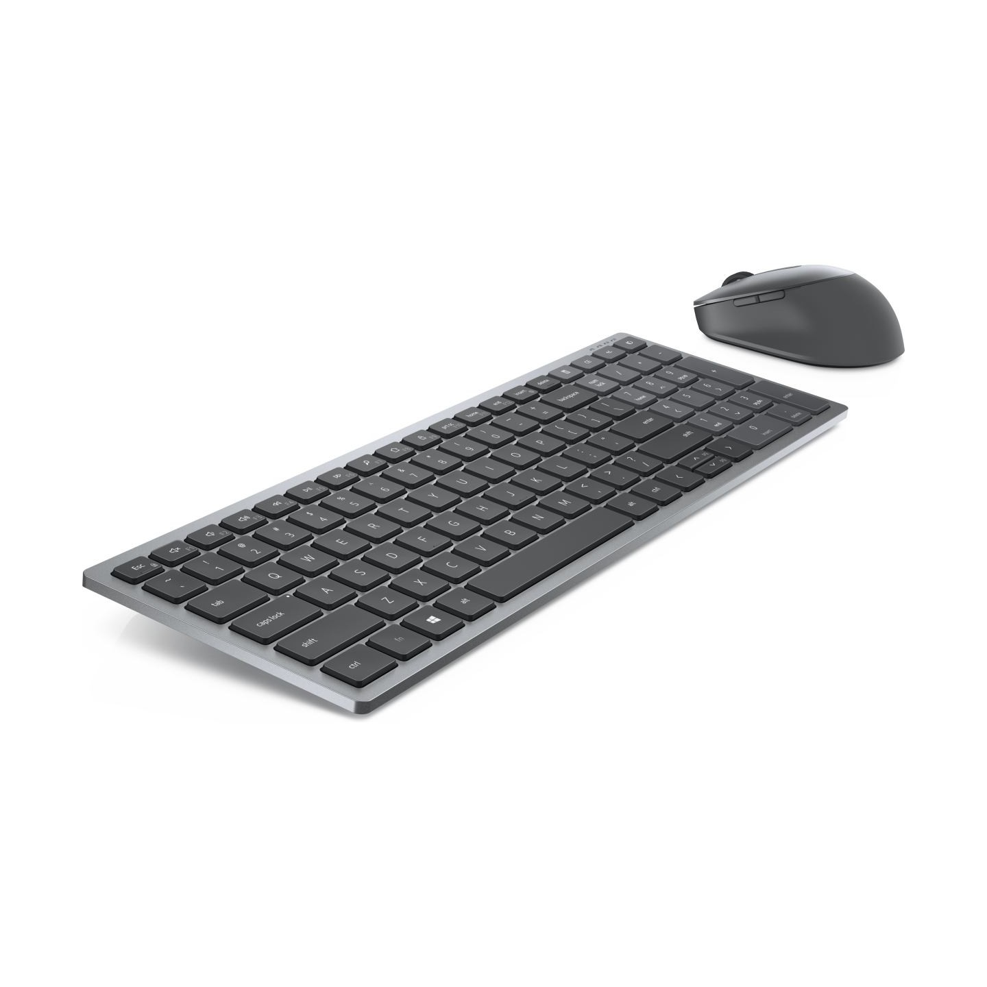 Dell Multi-Device Wireless Keyboard and Mouse - KM7120W - US International (QWERTY) / 580-AIWM