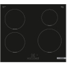 Bosch Hob | PIE611BB5E | Induction | Number of burners/cooking zones 4 | Touch | Timer | Black | Display