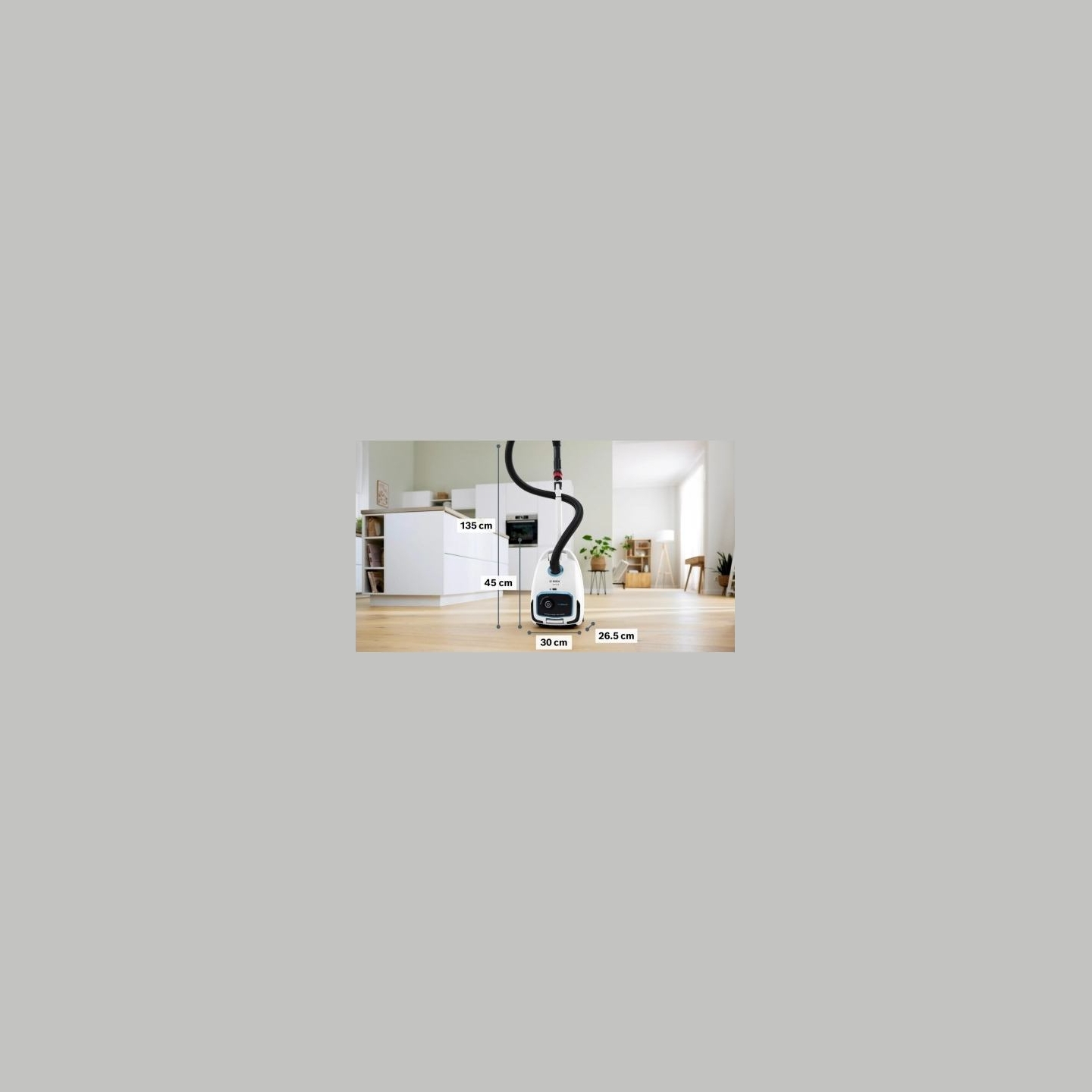 Bosch Serie 6 Bagged Vacuum Cleaner BGB6SIL0L