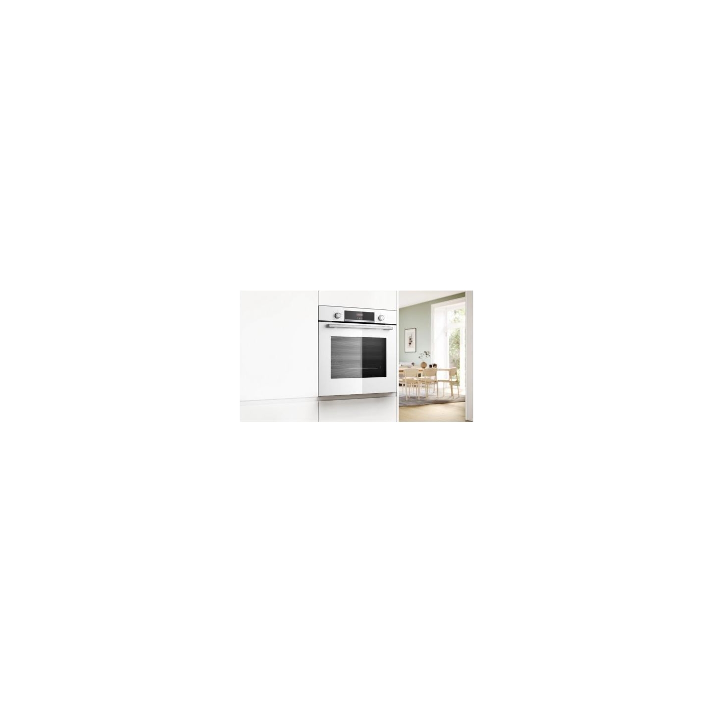 Bosch HBA534BW3 White oven Serie 4