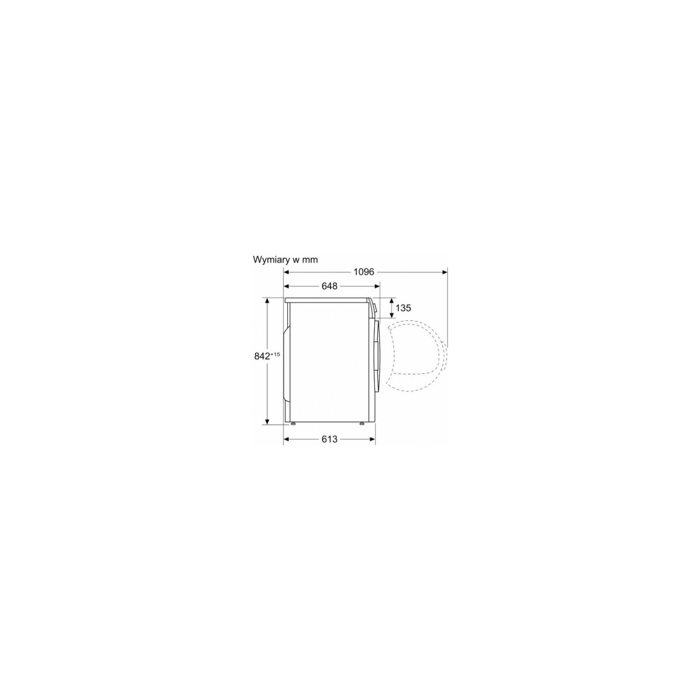 Bosch WTH86200PL Dryer