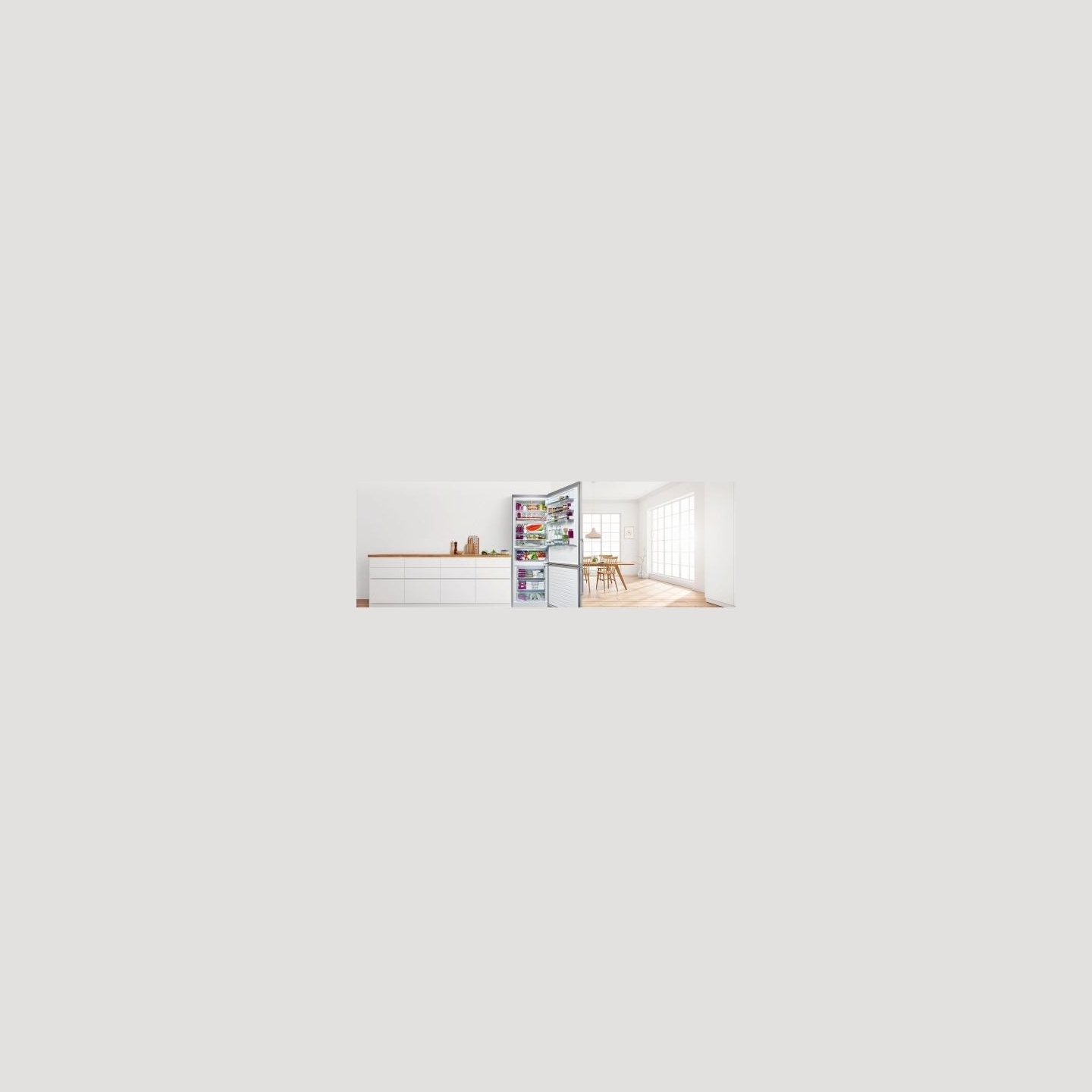 Bosch Fridge-freezer XXL KGV58VLEAS