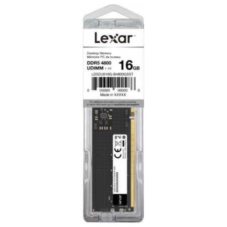 Lexar PC Memory DDR5 16GB(1*16GB)/4800 CL40