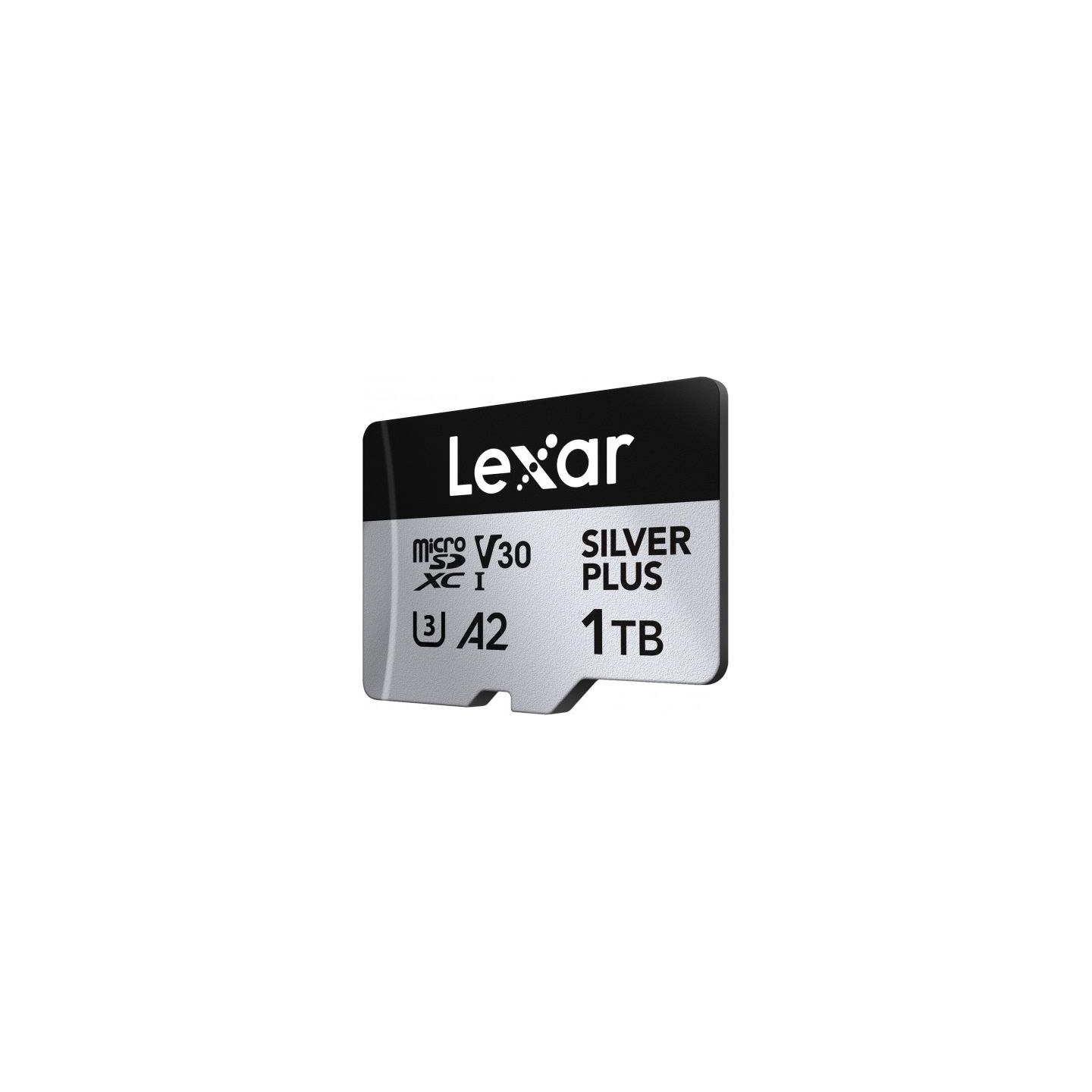 Lexar Memory card microSD 1TB C10 A2 U3 V30 205/150MB/s Silver Plus