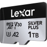 Lexar Memory card microSD 1TB C10 A2 U3 V30 205/150MB/s Silver Plus