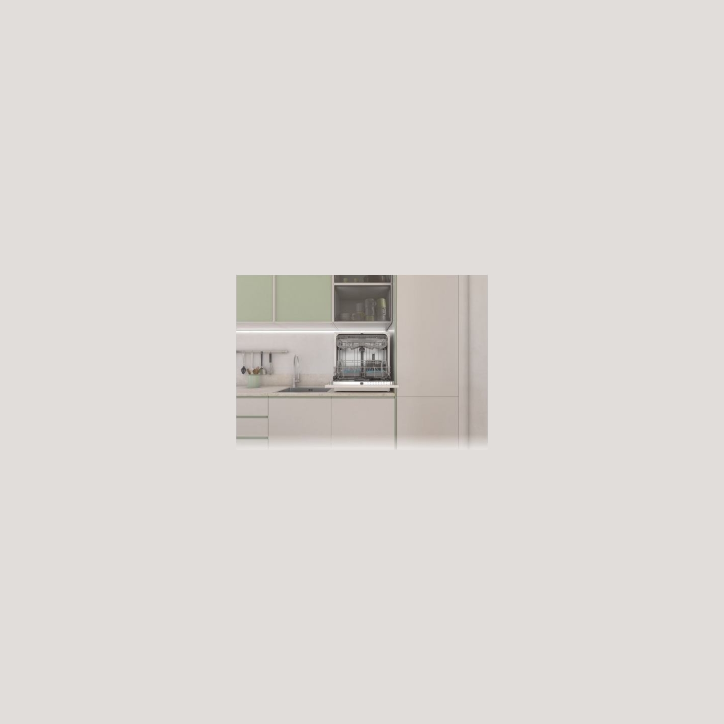 Candy Compact dishwasher CP 8F9FFW