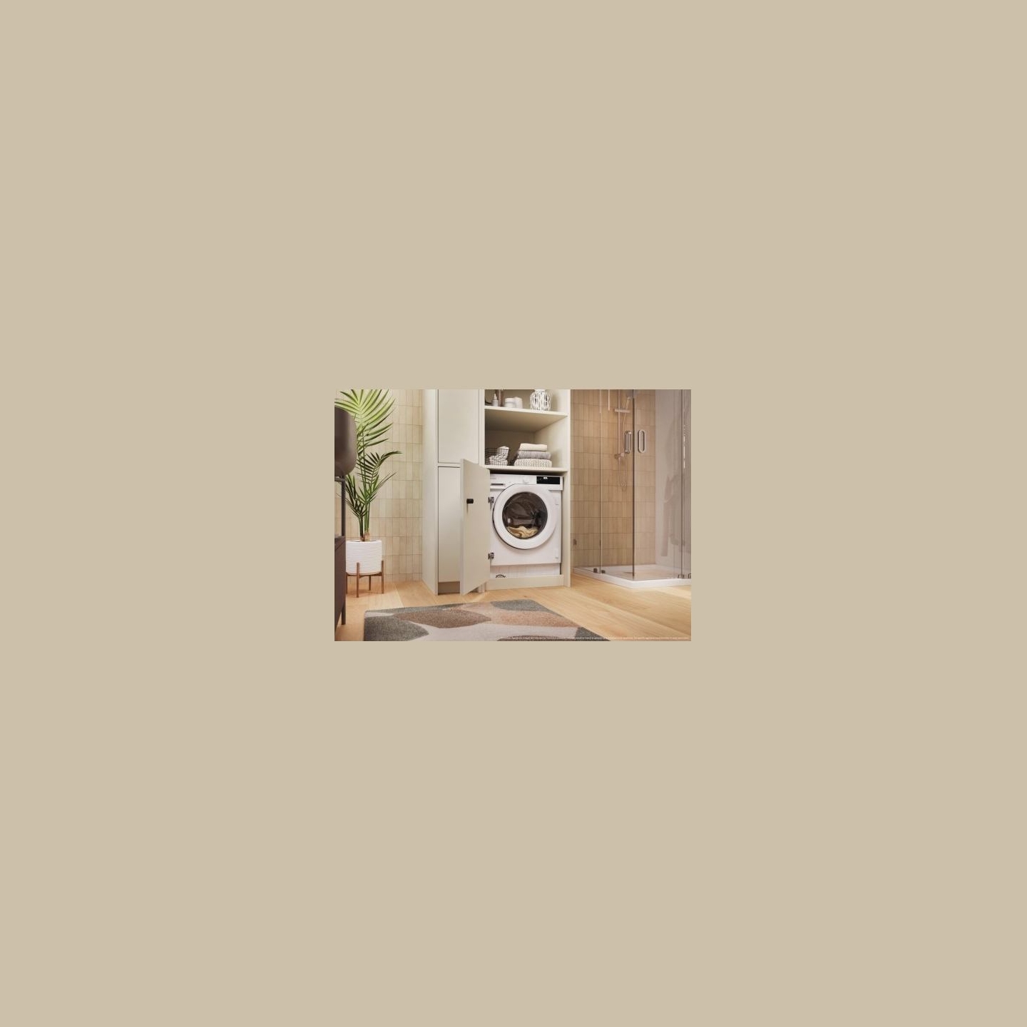 Candy Washing machine BC448M4D8J-S