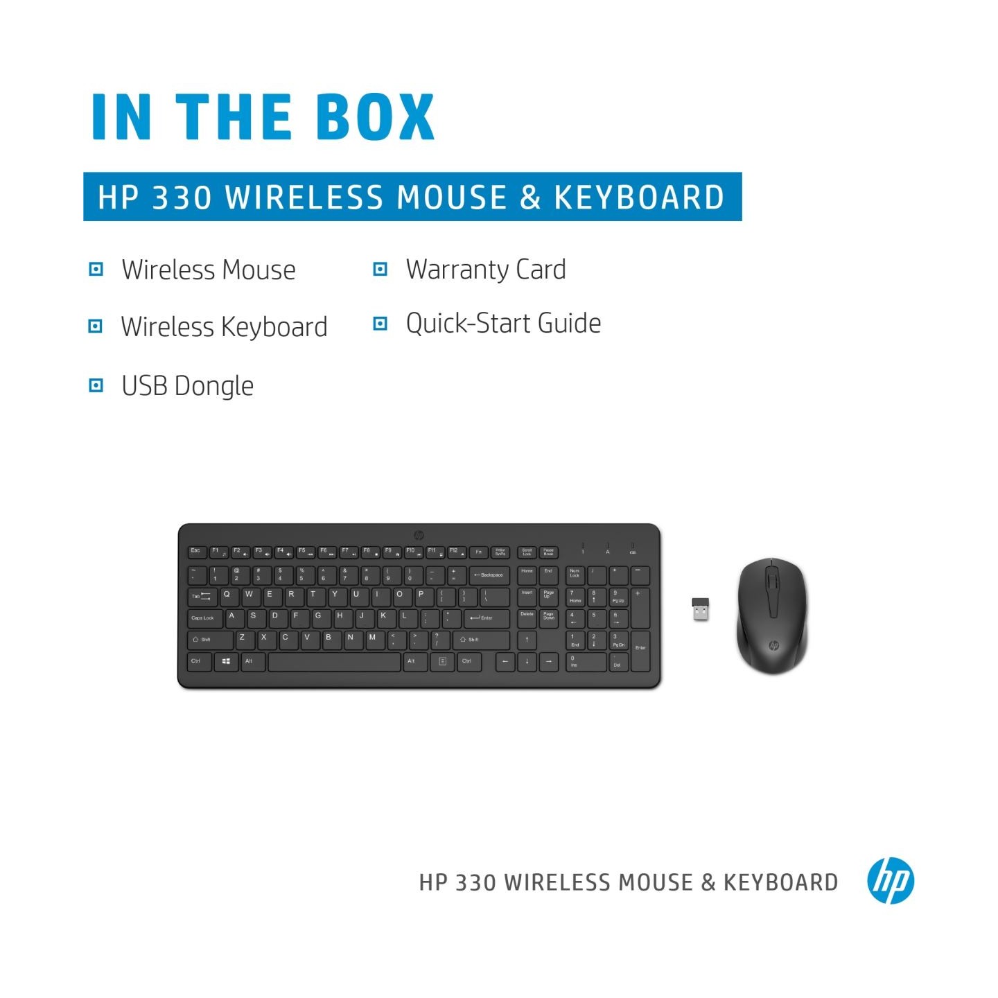 HP 330 Wireless Mouse and Keyboard (EN)