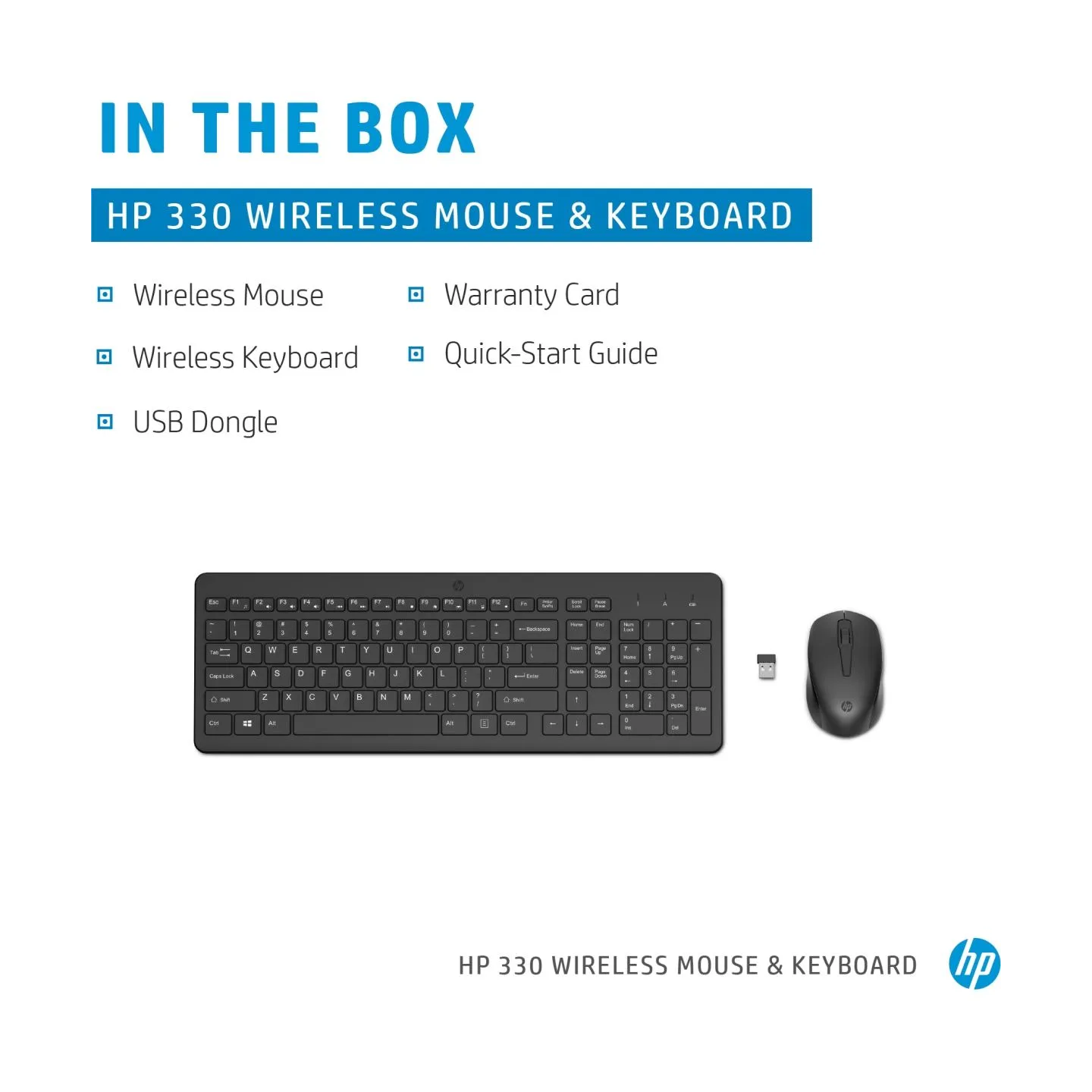 HP 330 Wireless Mouse and Keyboard (EN)