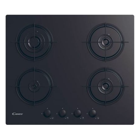 Candy Gas/glass hob black CVW6BB