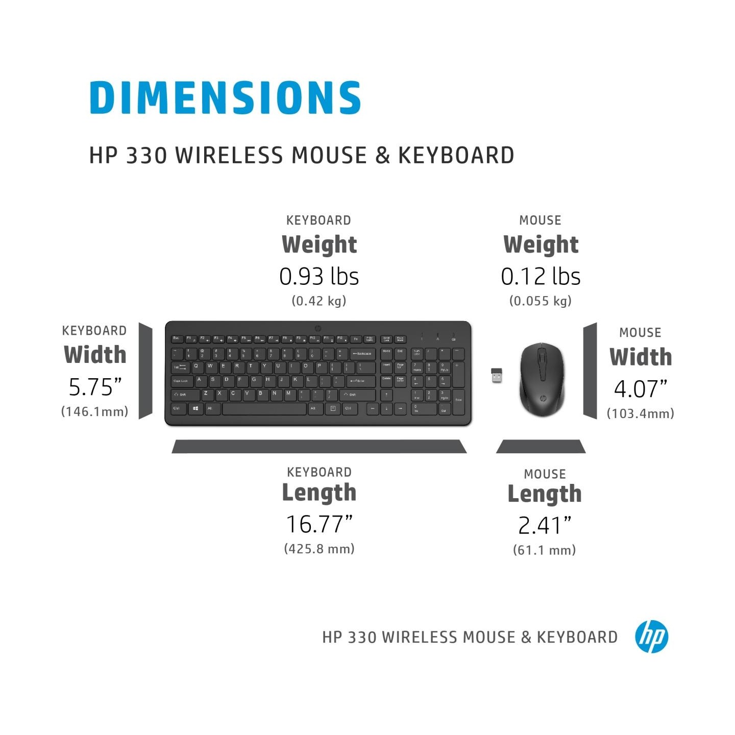 HP 330 Wireless Mouse and Keyboard (EN)