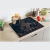 Candy Gas/glass hob black CVW6BB