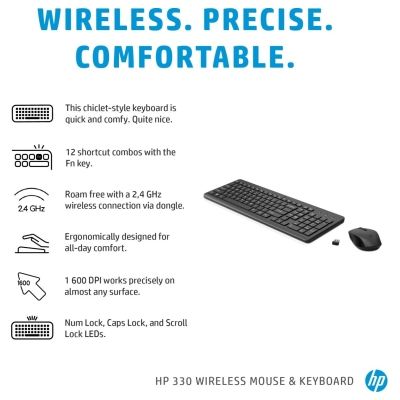 HP 330 Wireless Mouse and Keyboard (EN)