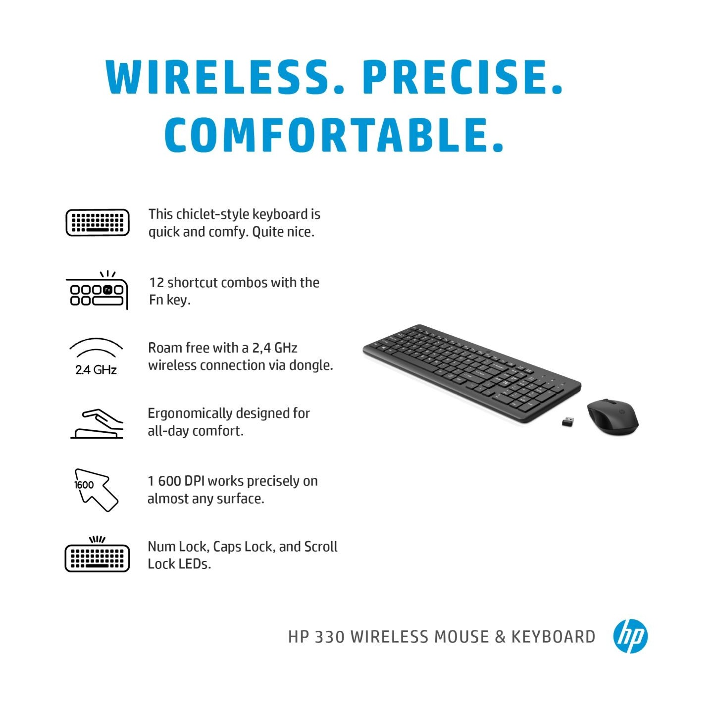 HP 330 Wireless Mouse and Keyboard (EN)