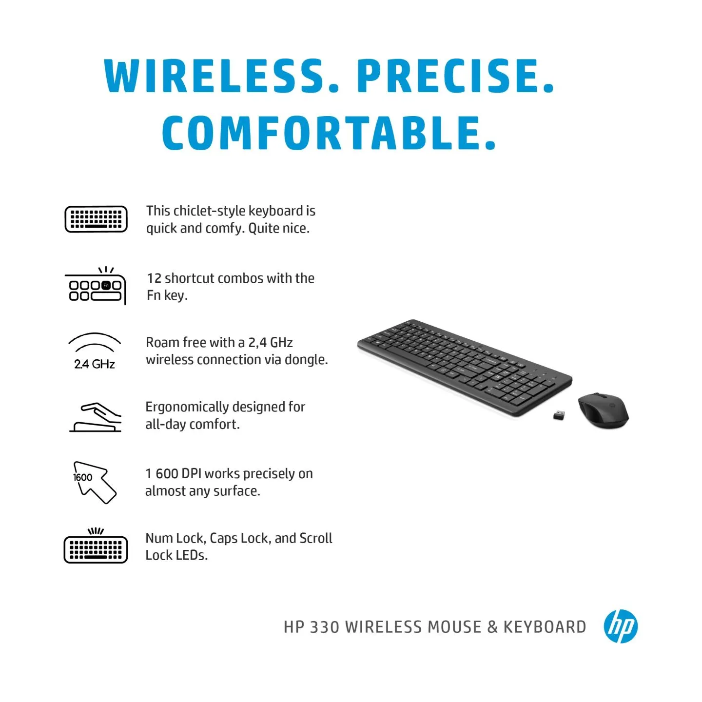 HP 330 Wireless Mouse and Keyboard (EN)