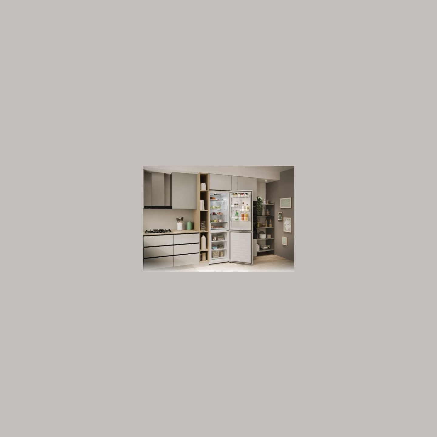 Candy Refrigerator-Freezer CNCQ2T618CW