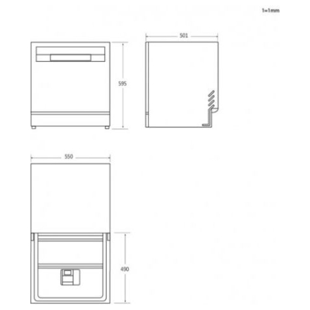 Candy Compact dishwasher CP 8F9FFA