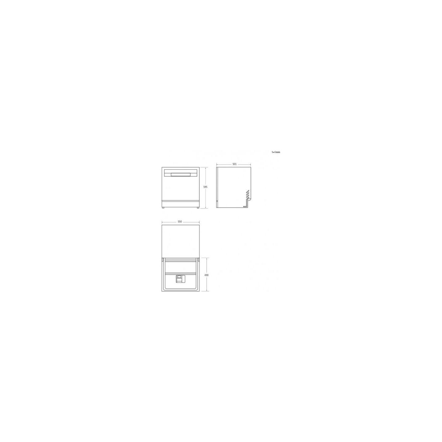Candy Compact dishwasher CP 8F9FFA
