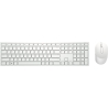 Dell Pro Wireless Keyboard and Mouse - KM5221W - US International (QWERTY) - White / 580-AKEZ