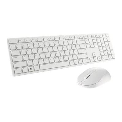 Dell Pro Wireless Keyboard and Mouse - KM5221W - US International (QWERTY) - White / 580-AKEZ