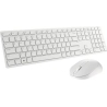 Dell Pro Wireless Keyboard and Mouse - KM5221W - US International (QWERTY) - White / 580-AKEZ