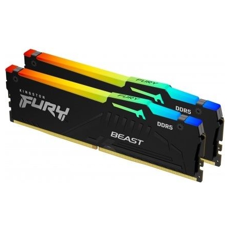 Kingston Memory DDR5 Fury Beast RGB 32GB(2*16GB)/5600 CL40