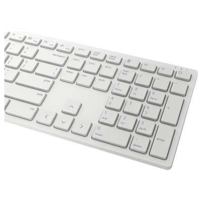 Dell Pro Wireless Keyboard and Mouse - KM5221W - US International (QWERTY) - White / 580-AKEZ