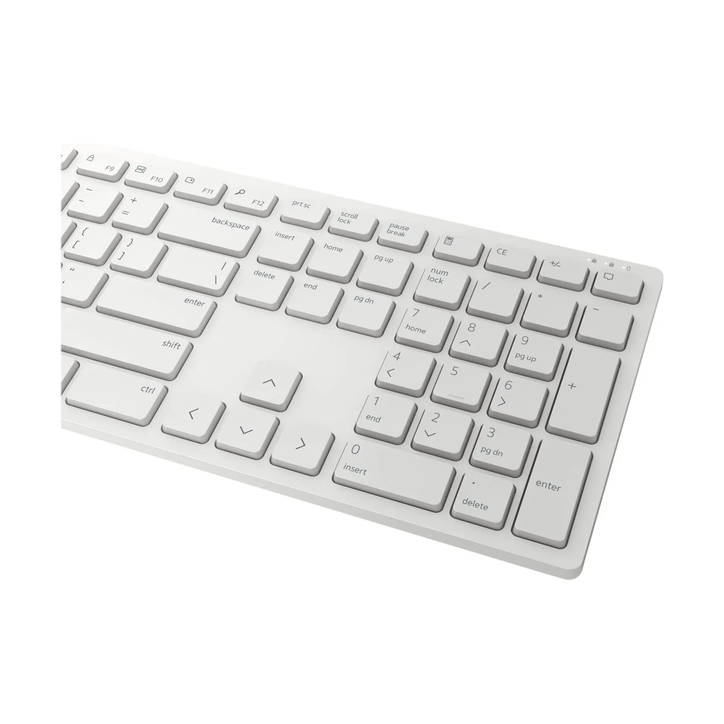 Dell Pro Wireless Keyboard and Mouse - KM5221W - US International (QWERTY) - White / 580-AKEZ