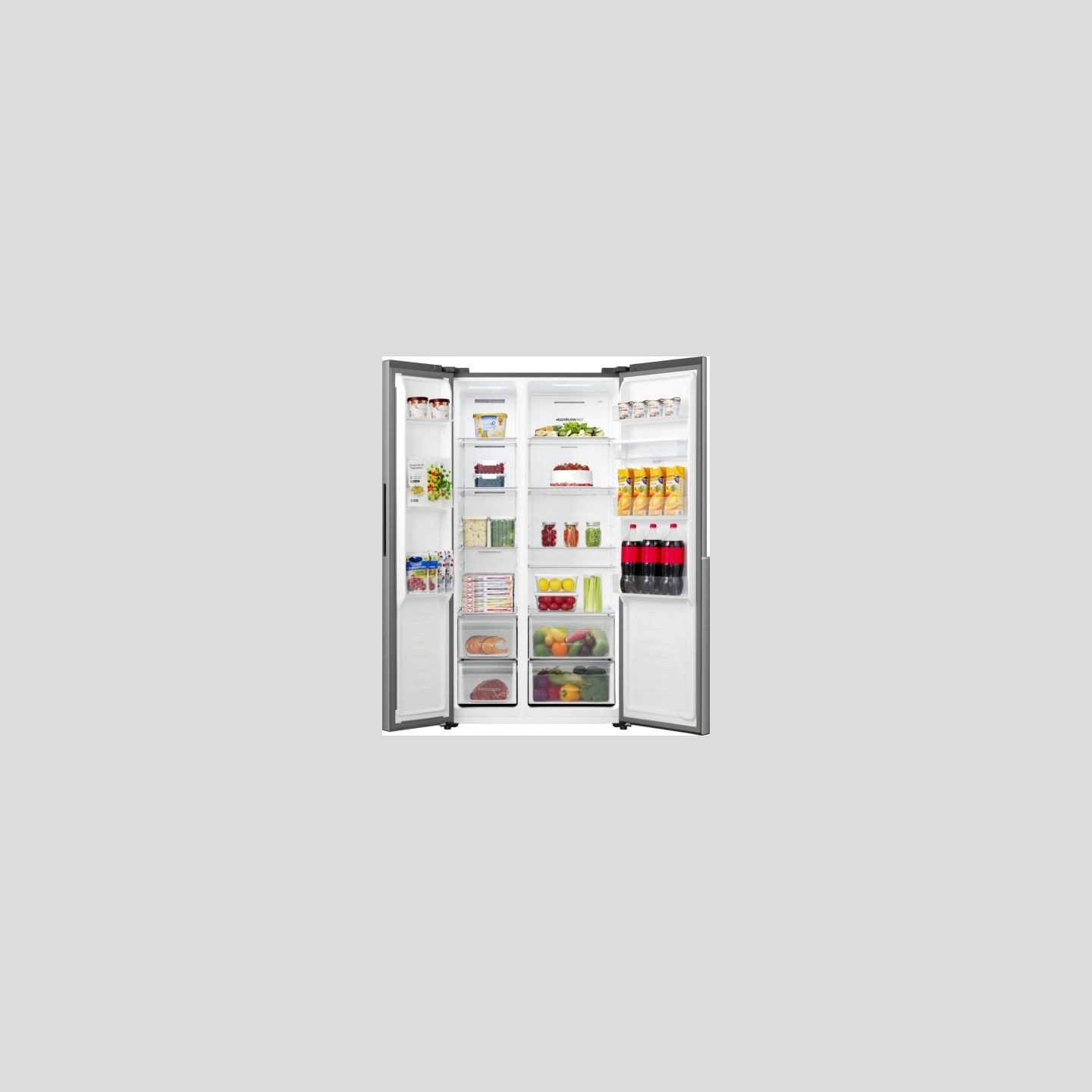 Gorenje Fridge-freezer NRS917E41XWD Side by Side