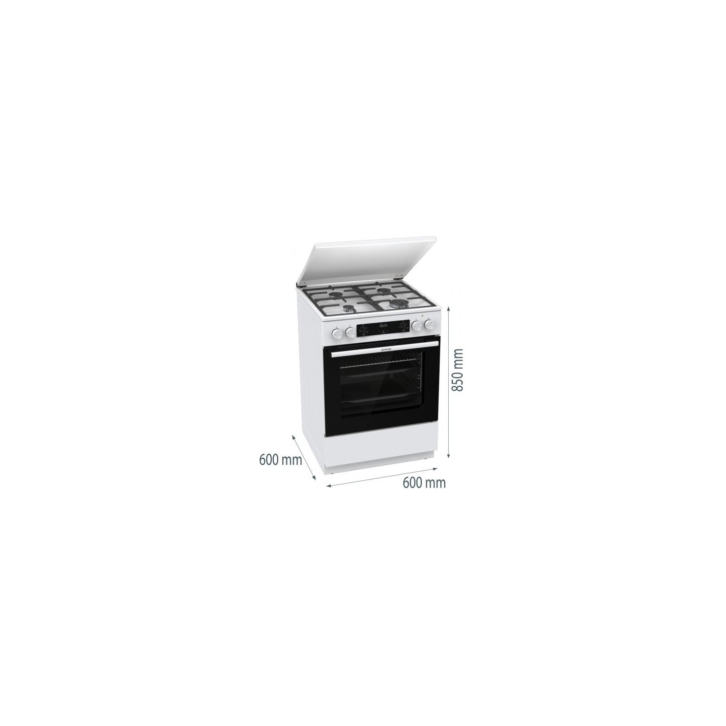 Gorenje Gas-electric cooker GK6C5WF