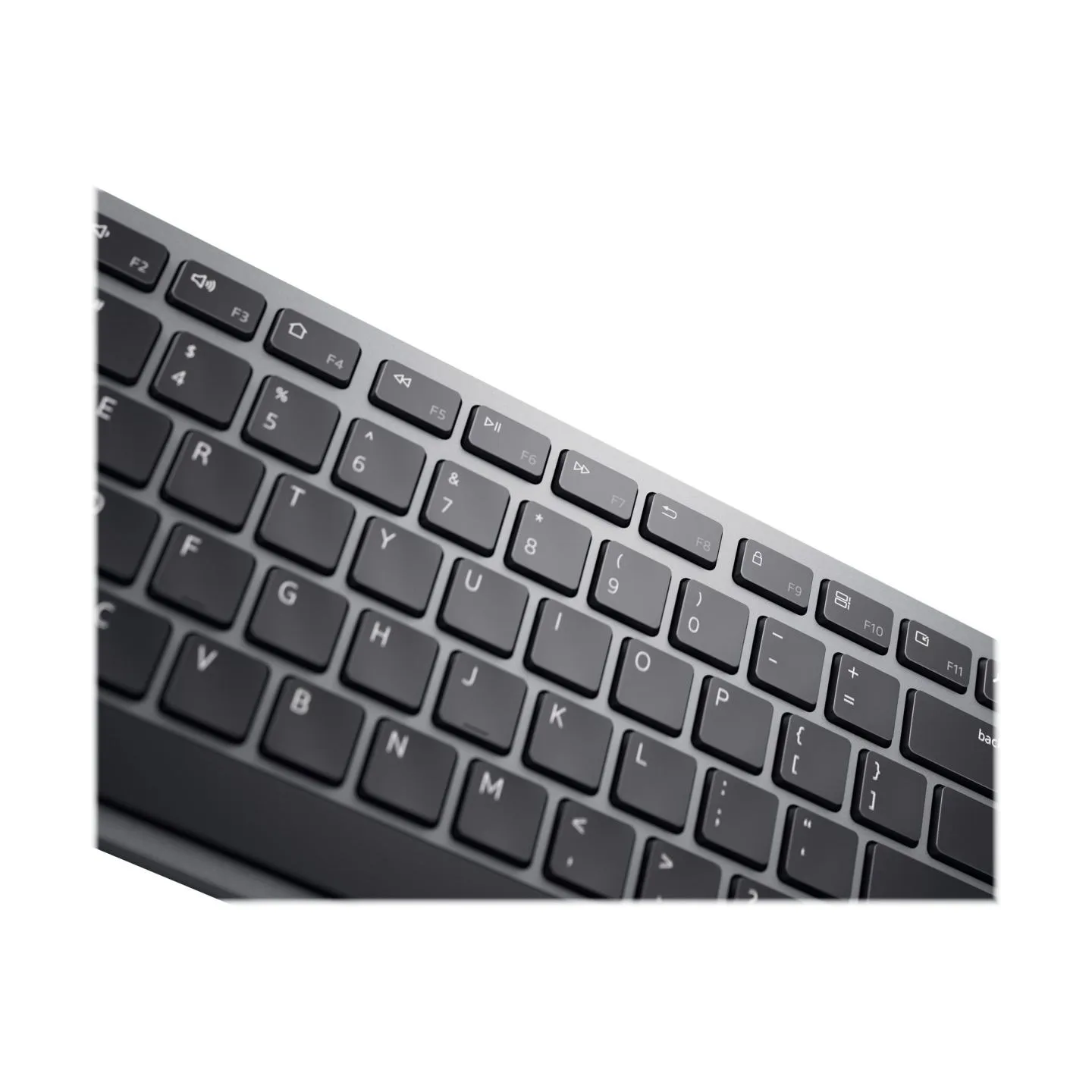 Dell | Keyboard | KB700 | Keyboard | Wireless | Russian | Titan Gray