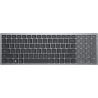 Dell Compact Multi-Device Wireless Keyboard - KB740 - Russian (QWERTY) / 580-AKOZ