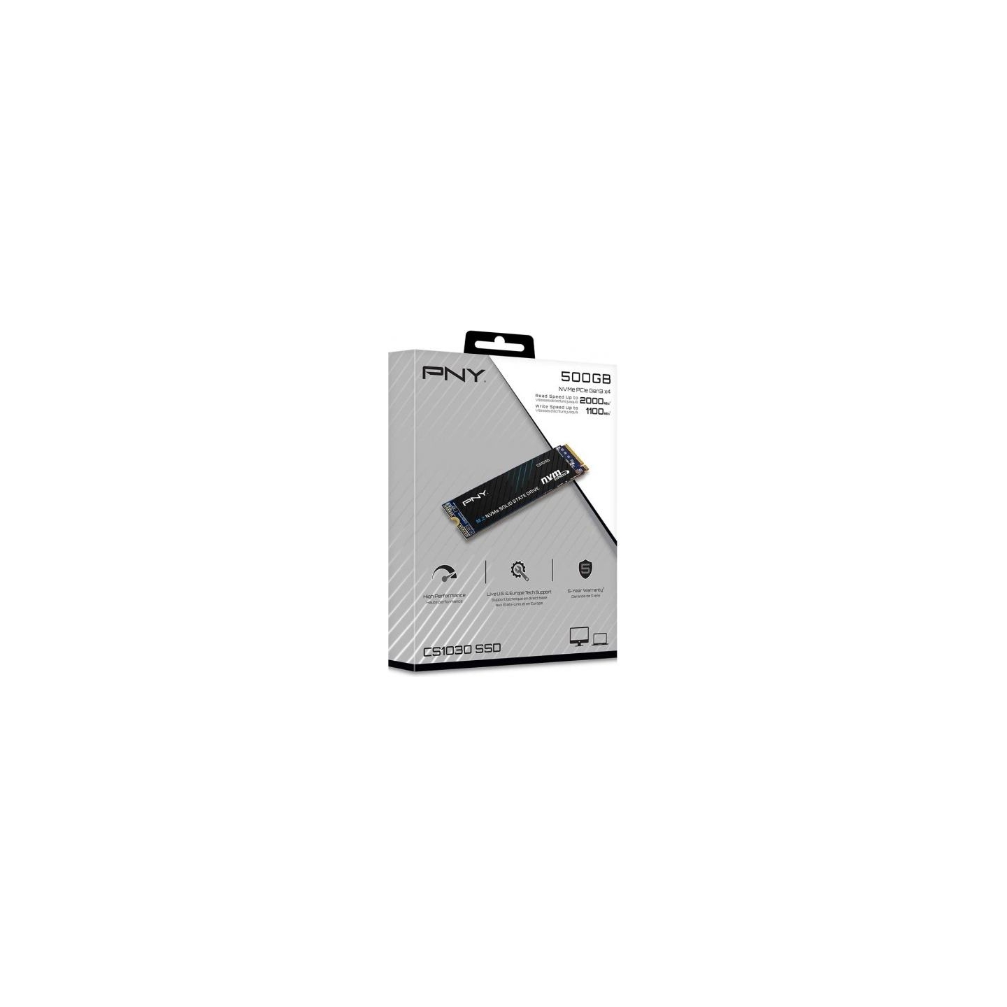 PNY SSD drive CS1030 500GB M.2 2280
