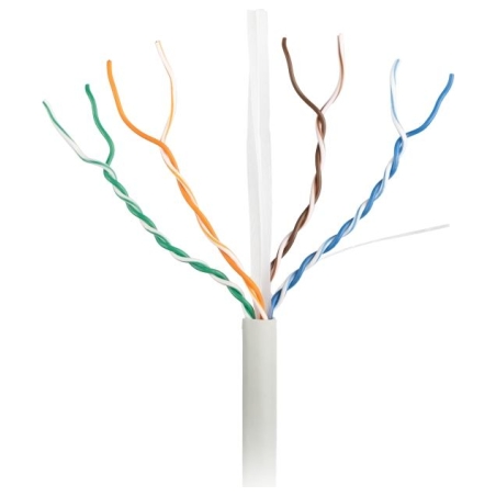 Lanberg Cable LAN UTP cat.6 305m wire CU LSZH CPR + FLUKE PASSED grey