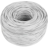 Lanberg Lan Cable Cat.6 UTP 305M Solid CU LSZH Grey CPR+ Fluke Passed | LCU6L-11CU-0305-S