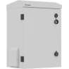 Lanberg Rack cabinet 10" wall/pole-mount ip55 hermetic 340x250x500 grey (assembled)