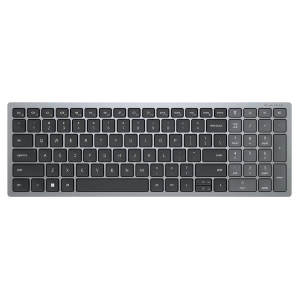 Dell Compact Multi-Device Wireless Keyboard - KB740 - US International (QWERTY) / 580-AKOX