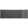 Dell Compact Multi-Device Wireless Keyboard - KB740 - US International (QWERTY) / 580-AKOX