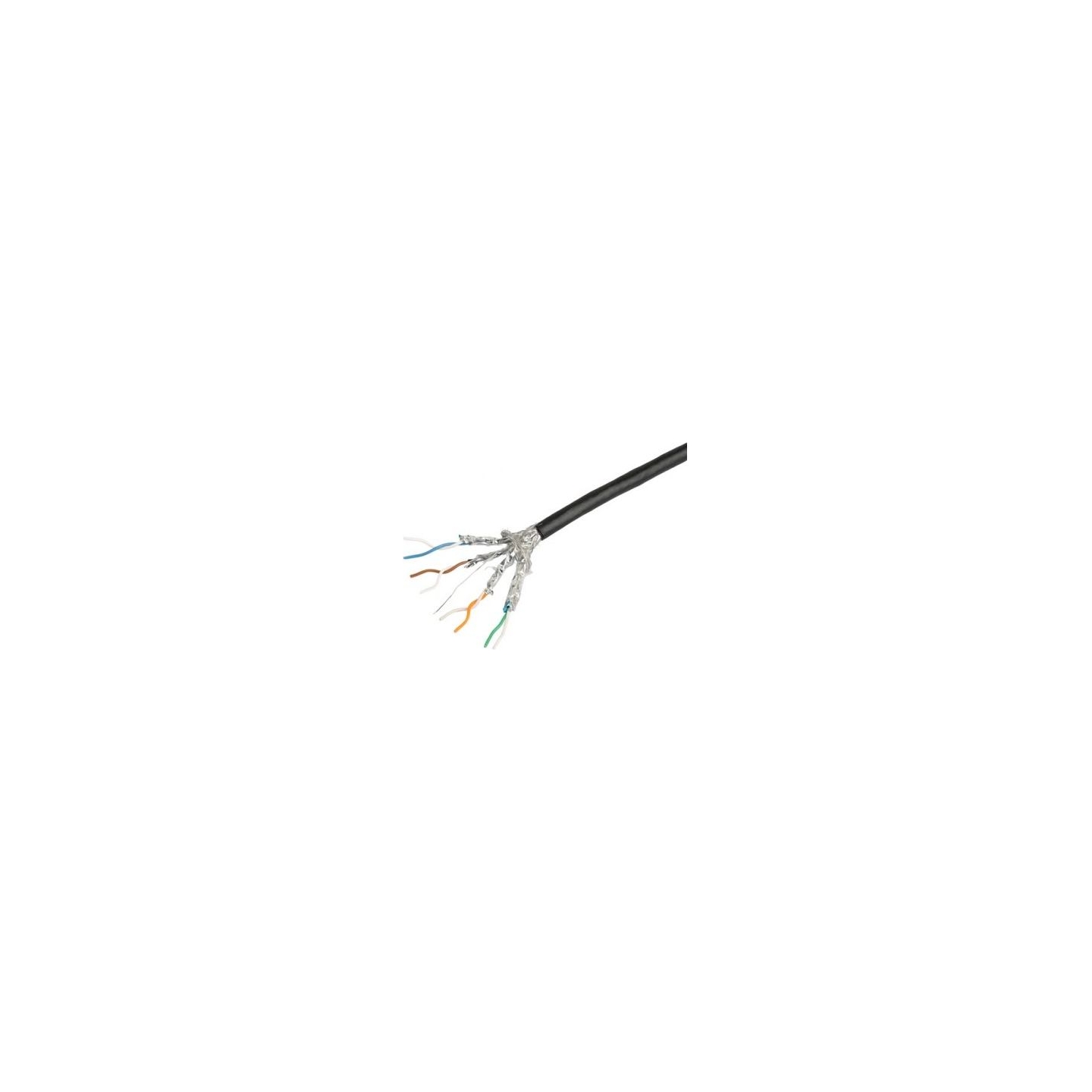 Lanberg Cable LAN SFTP cat.7 305m wire outdoor CU FLUKE PASSED black