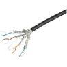 Lanberg Cable LAN SFTP cat.7 305m wire outdoor CU FLUKE PASSED black