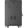 Lanberg 19-inch 18U floor-standing rack cabinet, 600x800, perforated door, (flat-pack), black